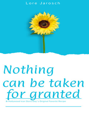 cover image of Nothing can be taken for granted